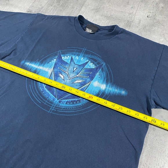 2009 Navy Transformers Movie Promo Tee Shirt - Picture 7 of 7